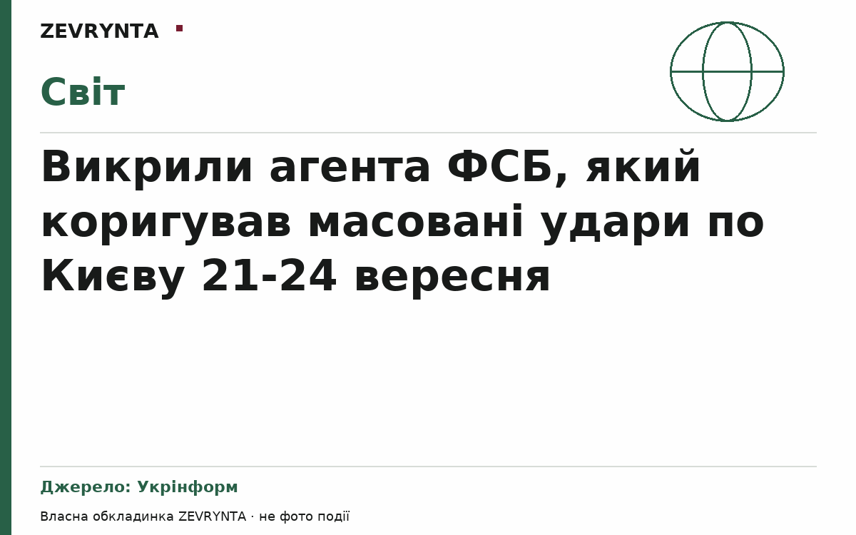 Графічна обкладинка ZEVRYNTA