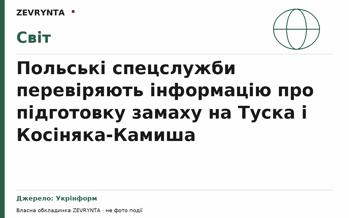 Графічна обкладинка ZEVRYNTA