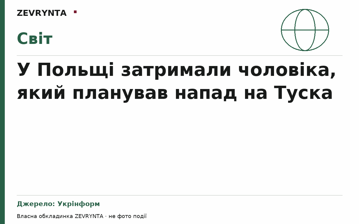 Графічна обкладинка ZEVRYNTA