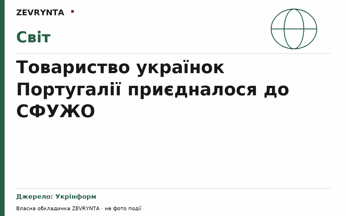 Графічна обкладинка ZEVRYNTA