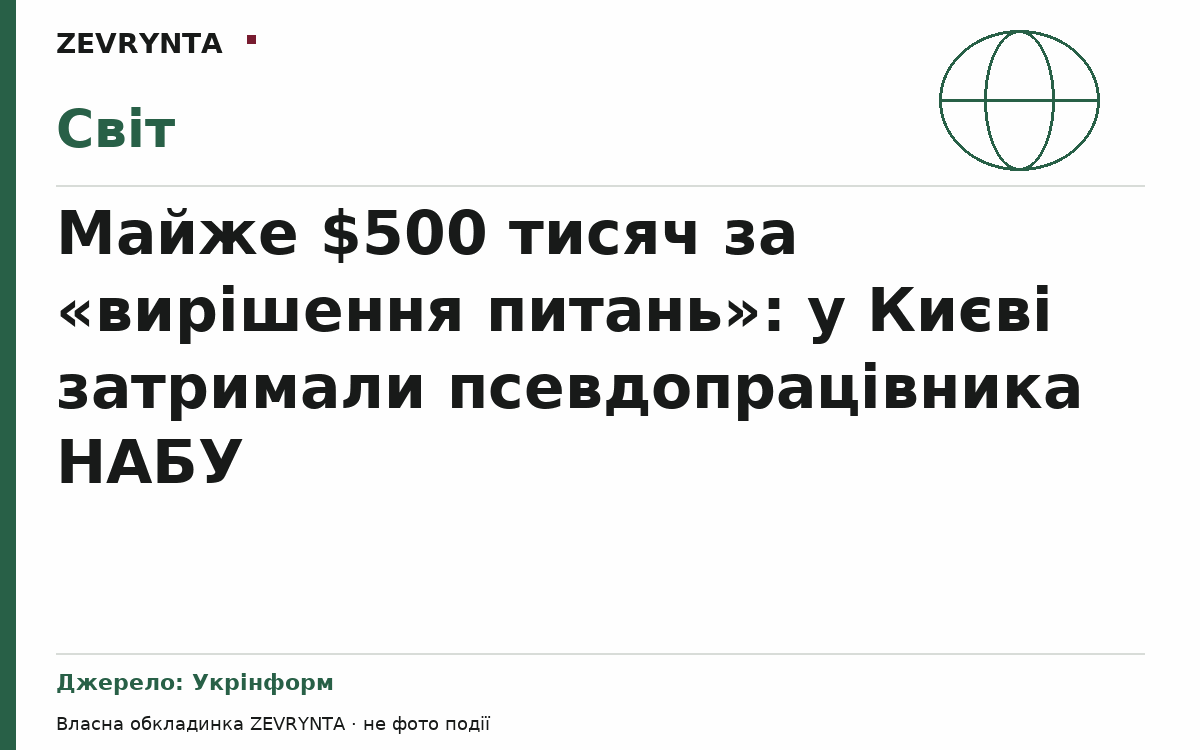 Графічна обкладинка ZEVRYNTA