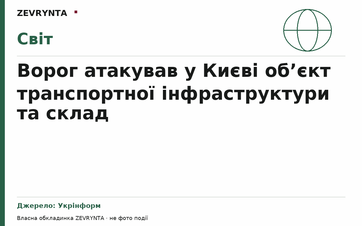 Графічна обкладинка ZEVRYNTA