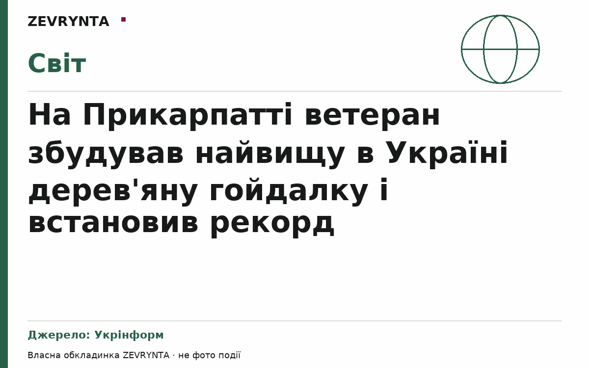 Графічна обкладинка ZEVRYNTA