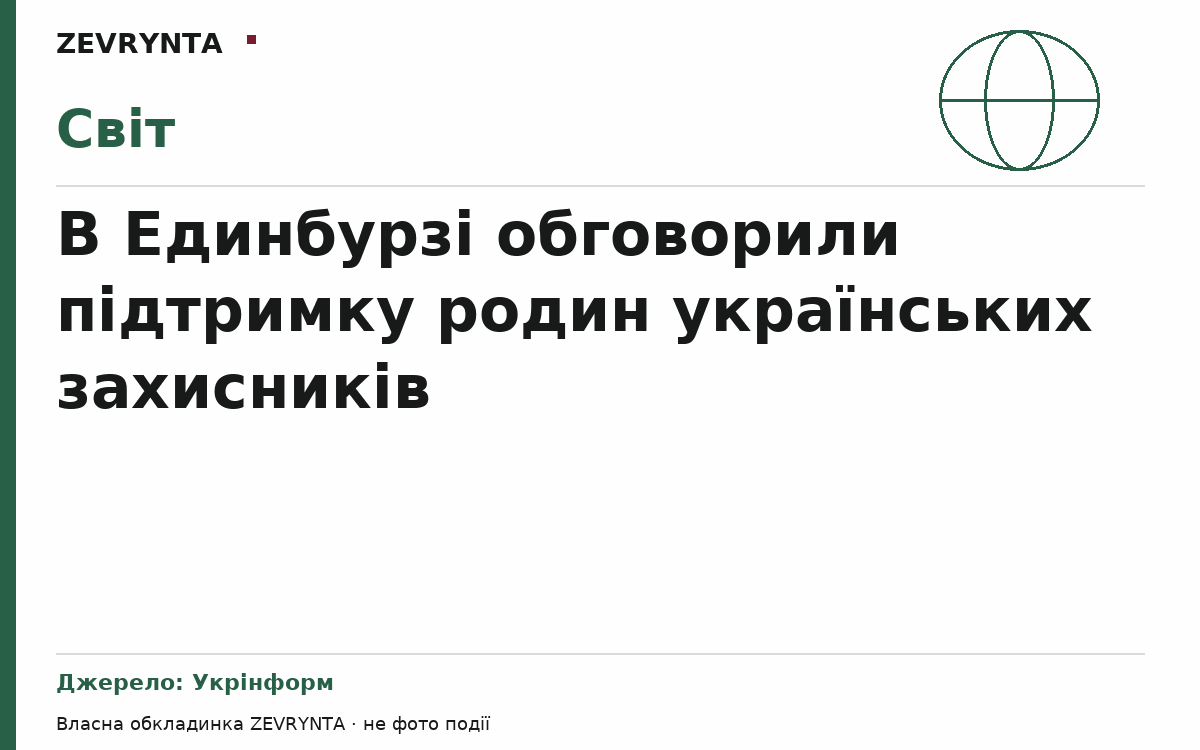 Графічна обкладинка ZEVRYNTA