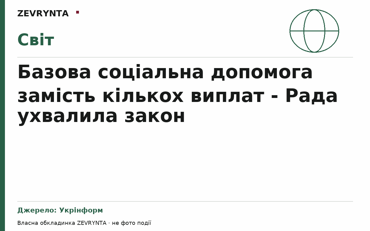 Графічна обкладинка ZEVRYNTA