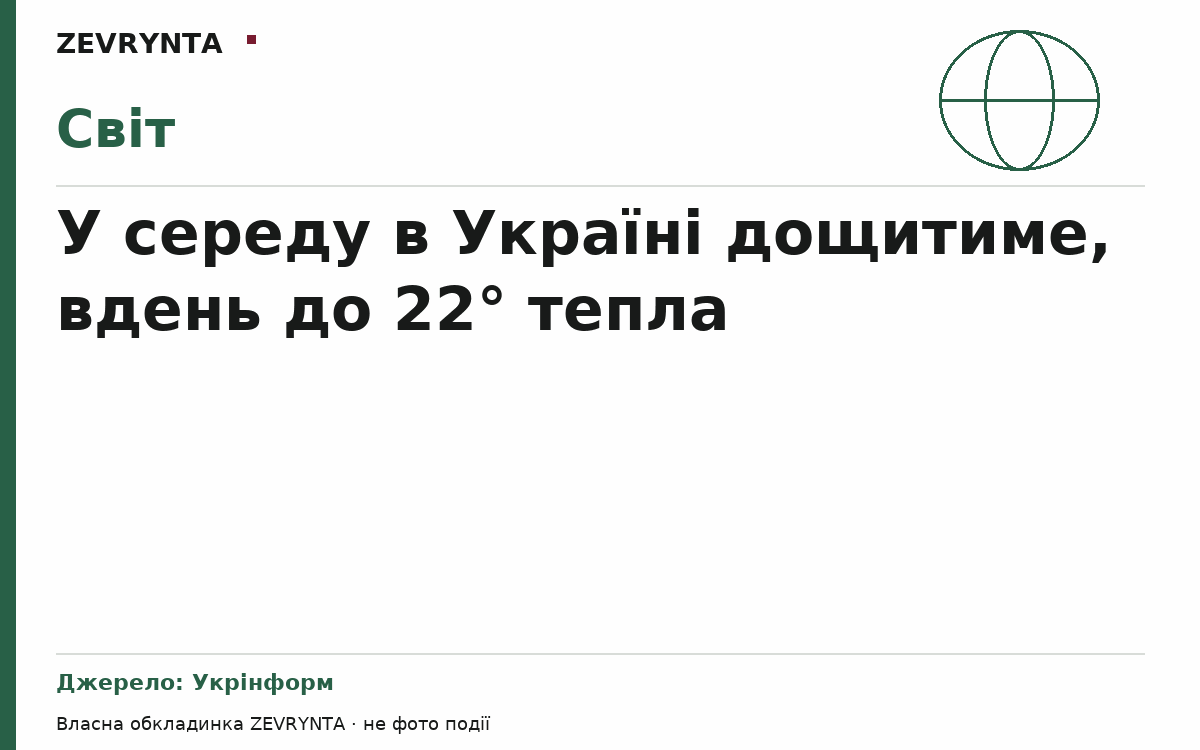 Графічна обкладинка ZEVRYNTA