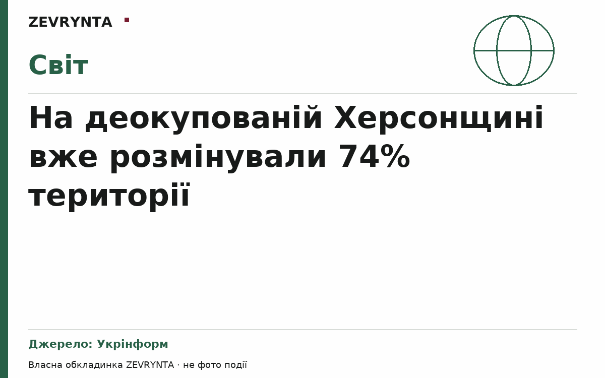 Графічна обкладинка ZEVRYNTA