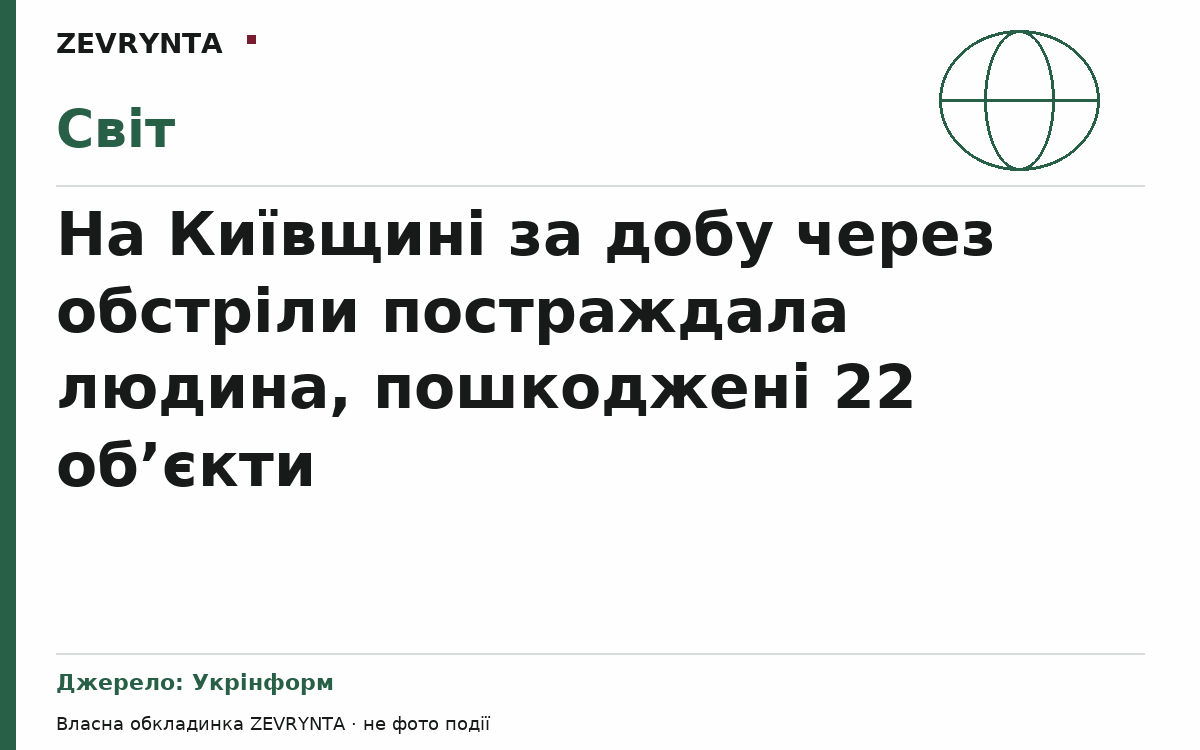 Графічна обкладинка ZEVRYNTA