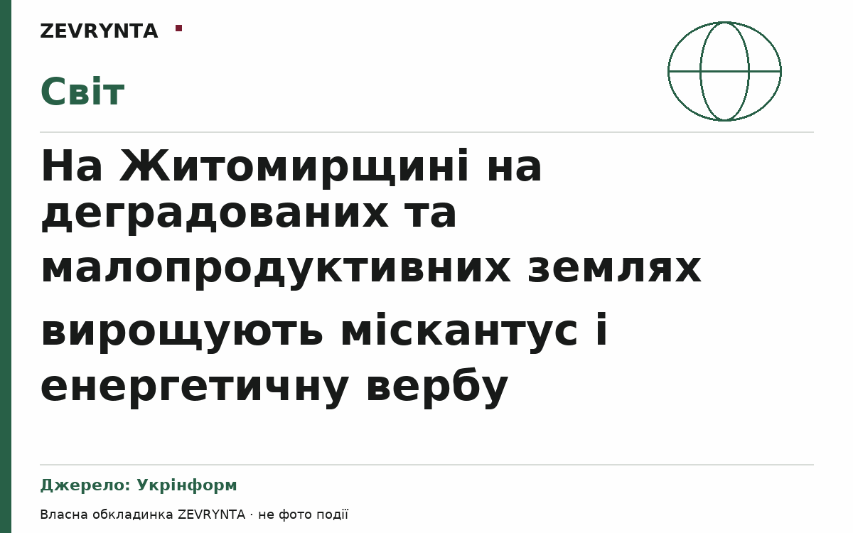 Графічна обкладинка ZEVRYNTA
