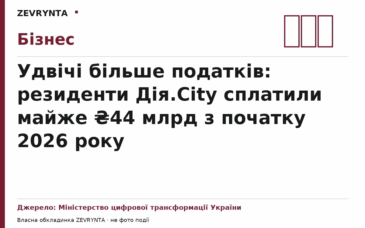 Графічна обкладинка ZEVRYNTA