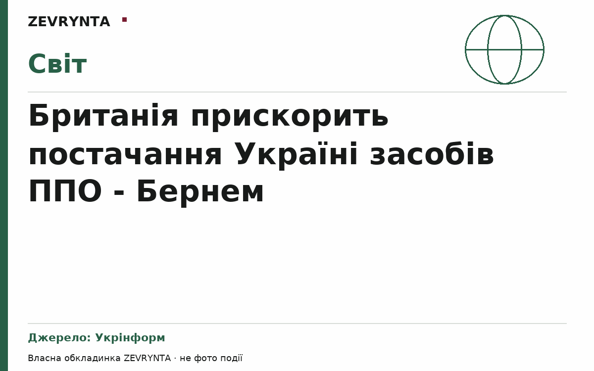Графічна обкладинка ZEVRYNTA
