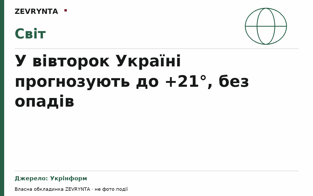 Графічна обкладинка ZEVRYNTA