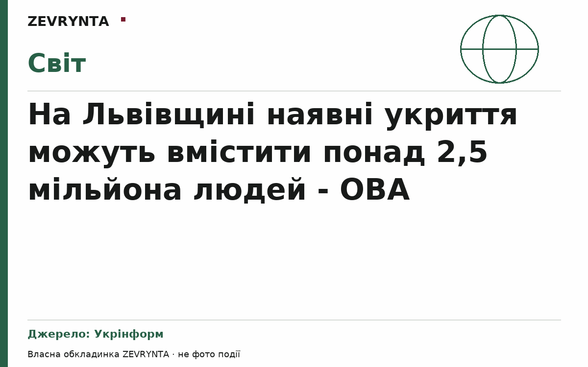Графічна обкладинка ZEVRYNTA