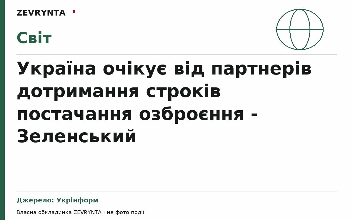 Графічна обкладинка ZEVRYNTA