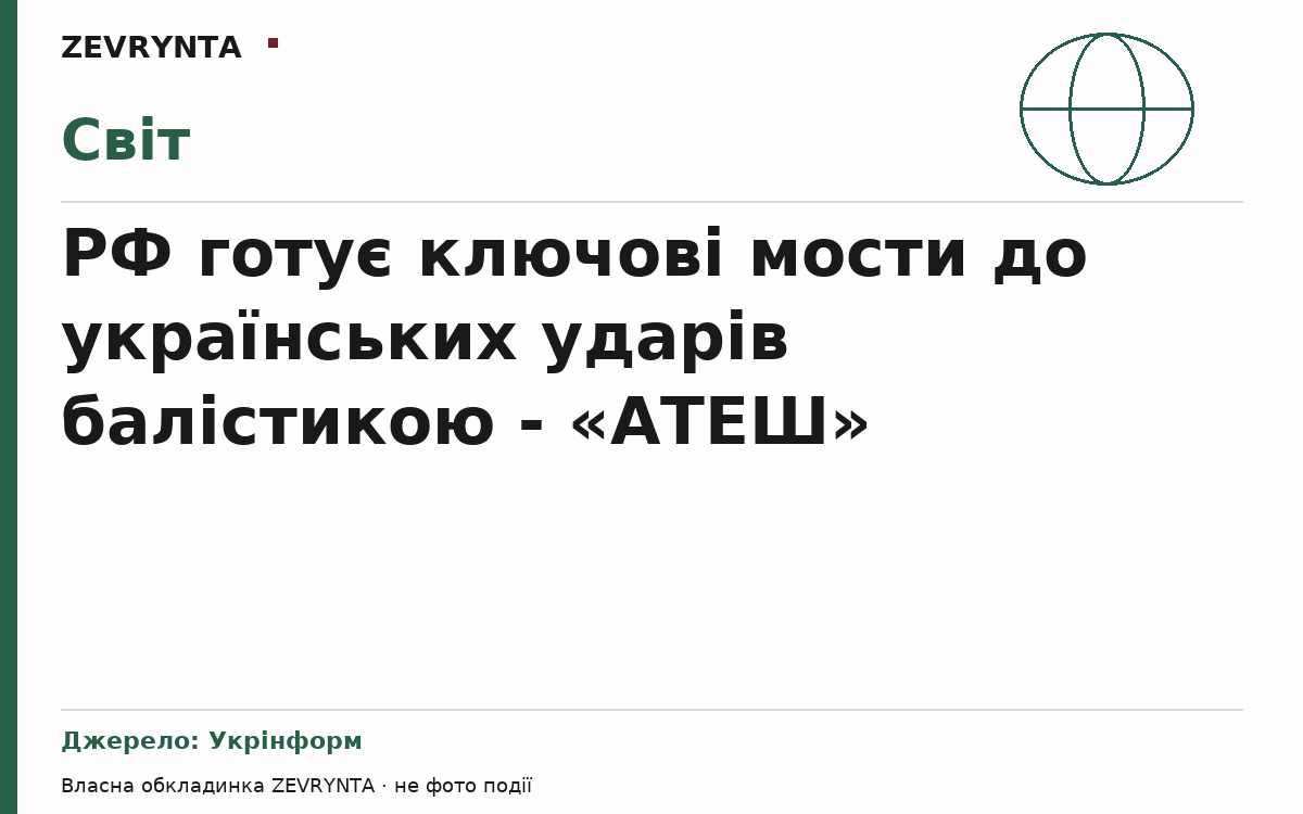 Графічна обкладинка ZEVRYNTA