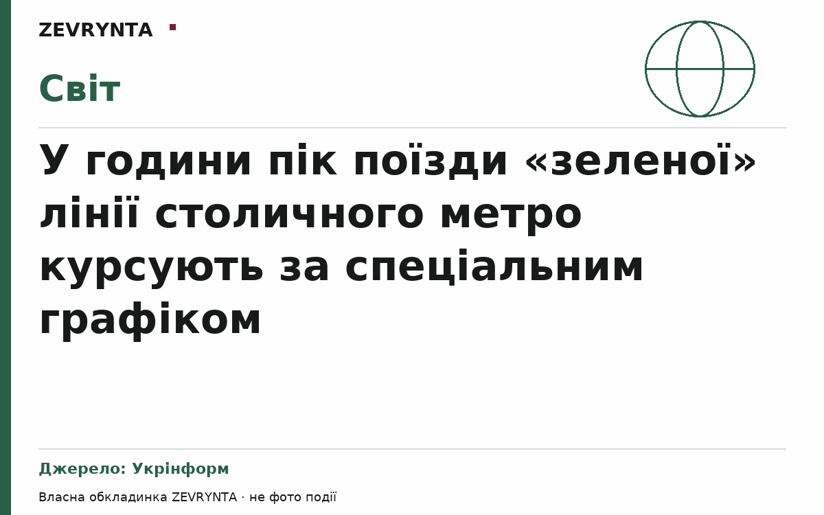 Графічна обкладинка ZEVRYNTA
