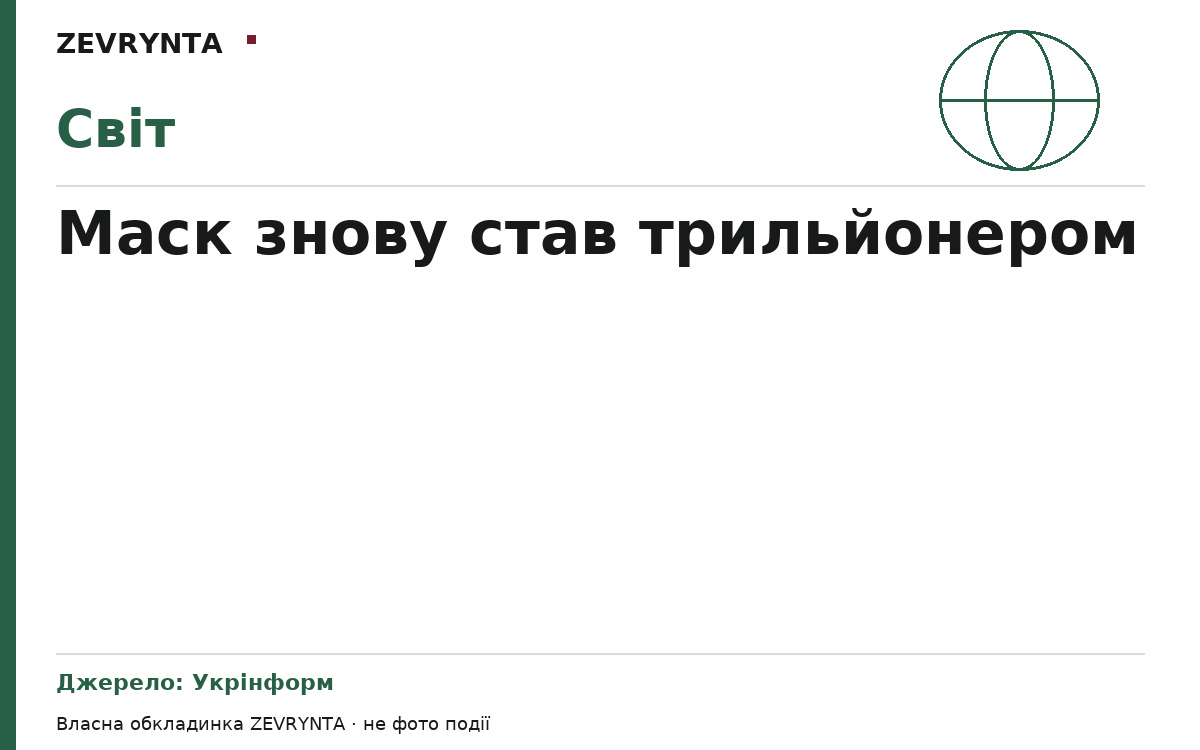 Графічна обкладинка ZEVRYNTA