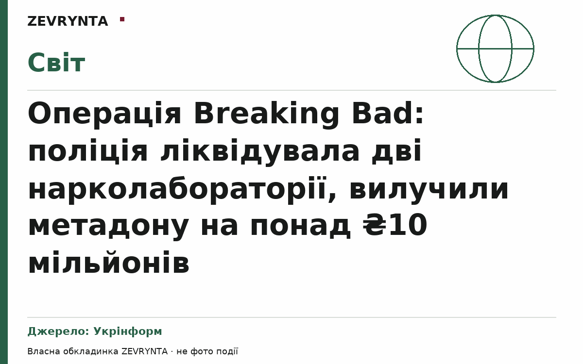 Графічна обкладинка ZEVRYNTA