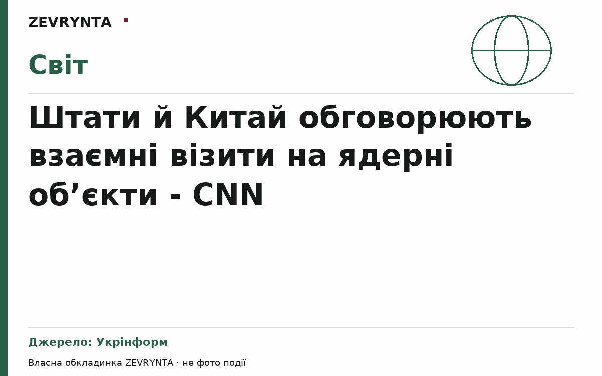Графічна обкладинка ZEVRYNTA