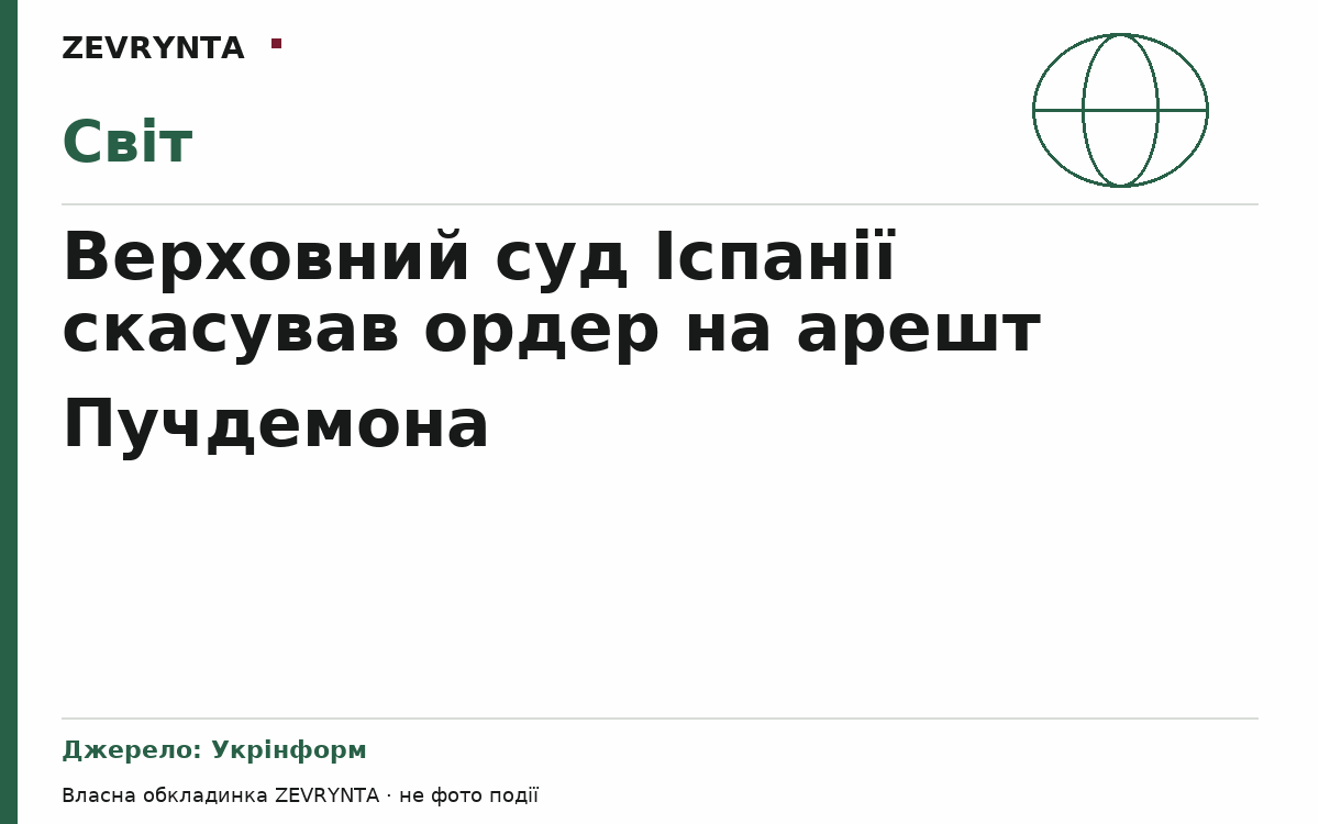 Графічна обкладинка ZEVRYNTA