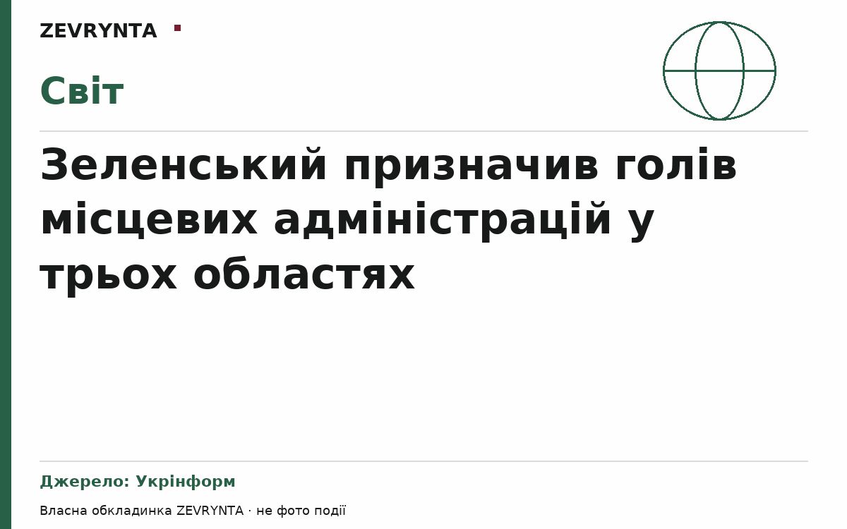 Графічна обкладинка ZEVRYNTA