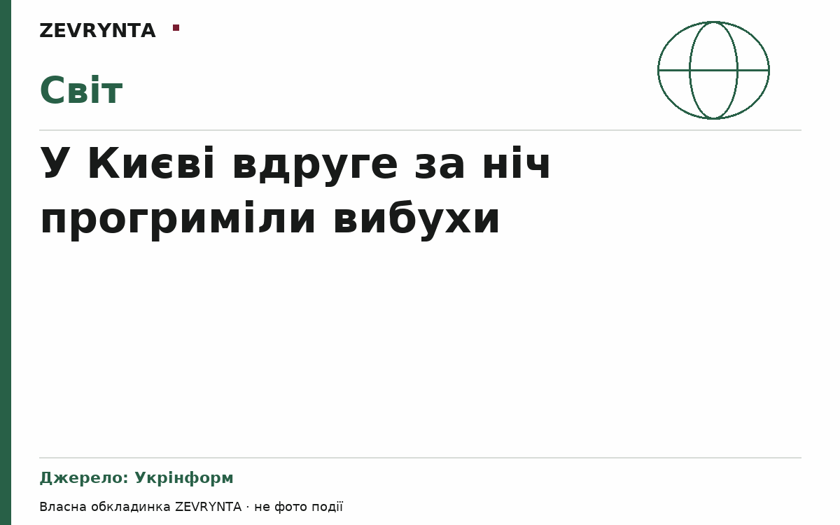 Графічна обкладинка ZEVRYNTA