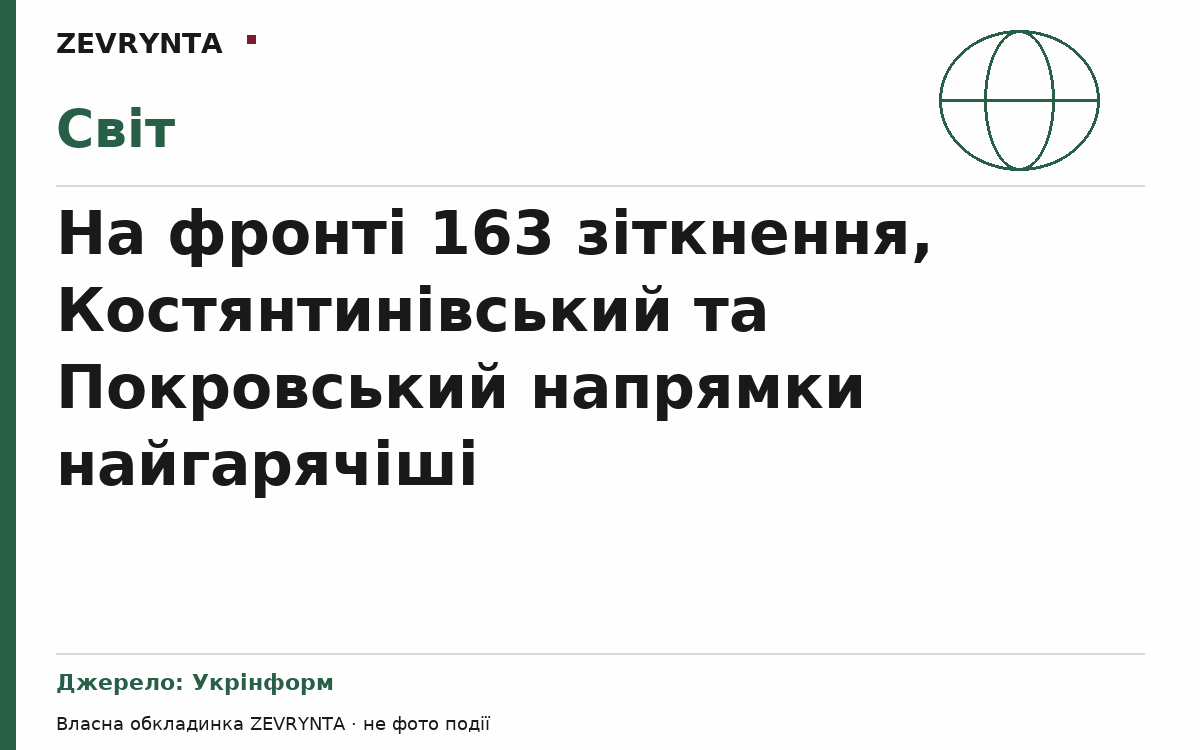 Графічна обкладинка ZEVRYNTA