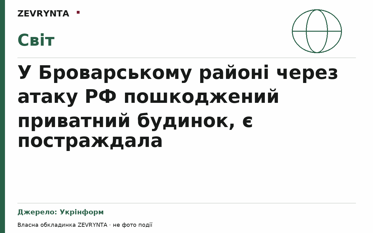 Графічна обкладинка ZEVRYNTA