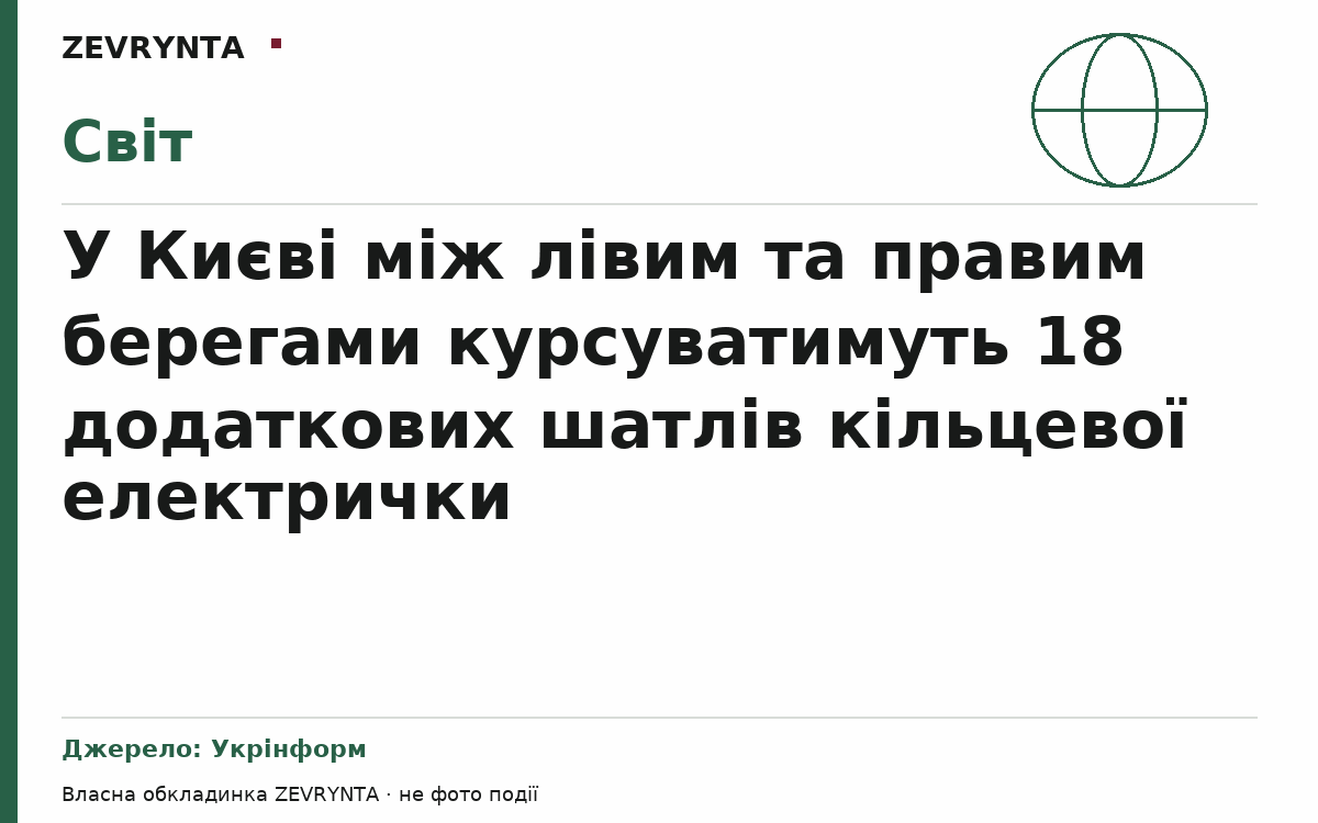Графічна обкладинка ZEVRYNTA