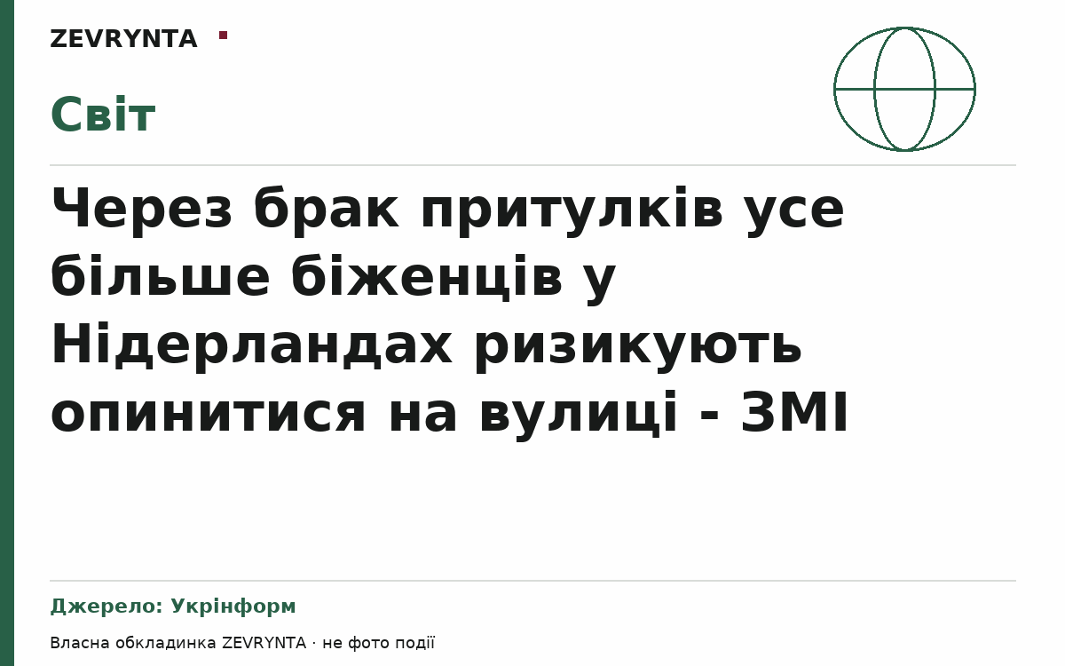 Графічна обкладинка ZEVRYNTA
