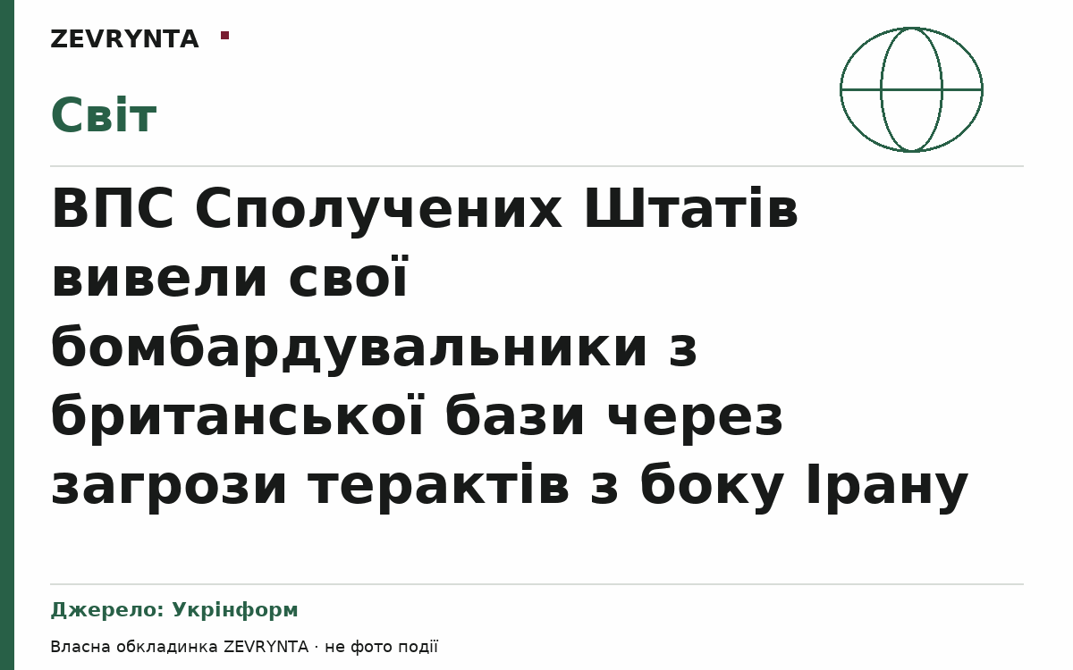 Графічна обкладинка ZEVRYNTA