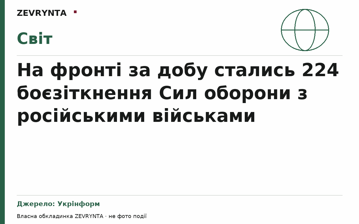 Графічна обкладинка ZEVRYNTA