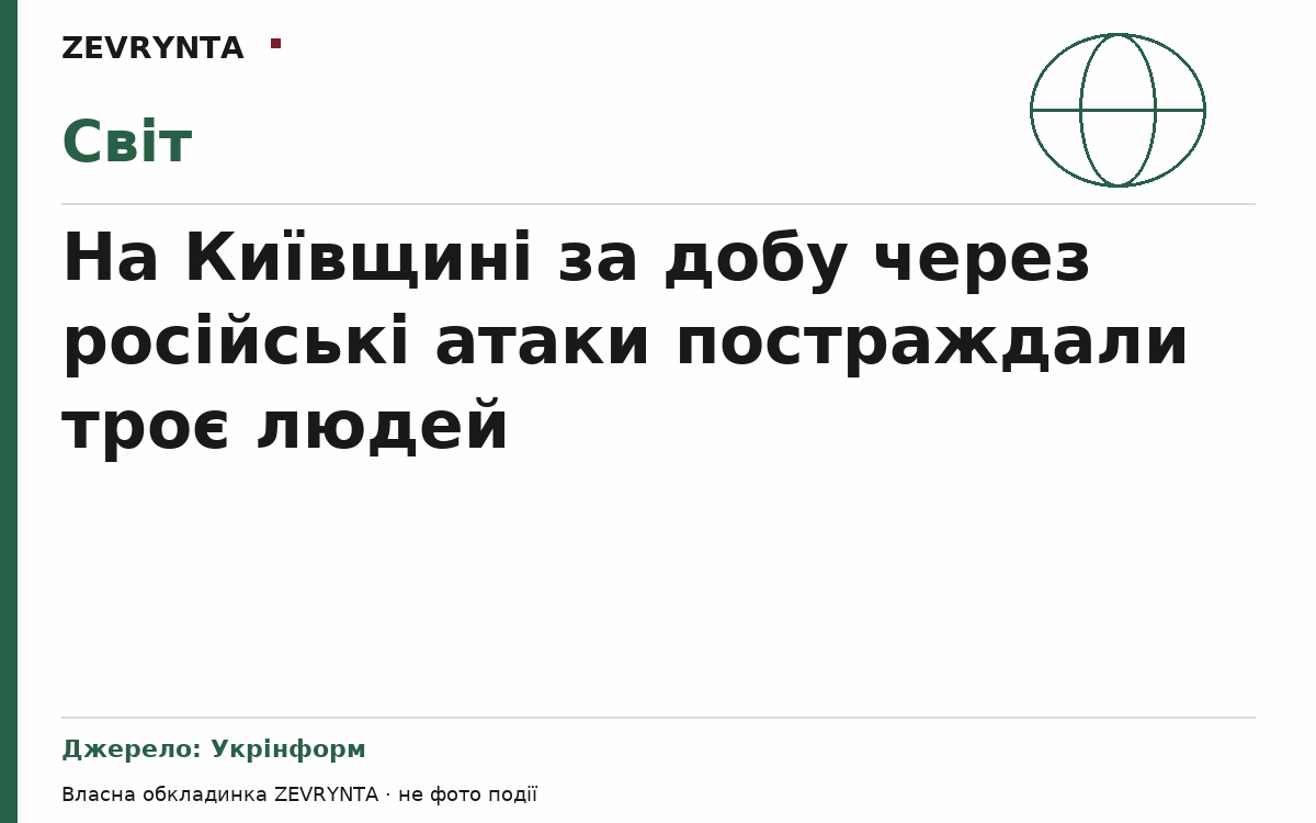 Графічна обкладинка ZEVRYNTA
