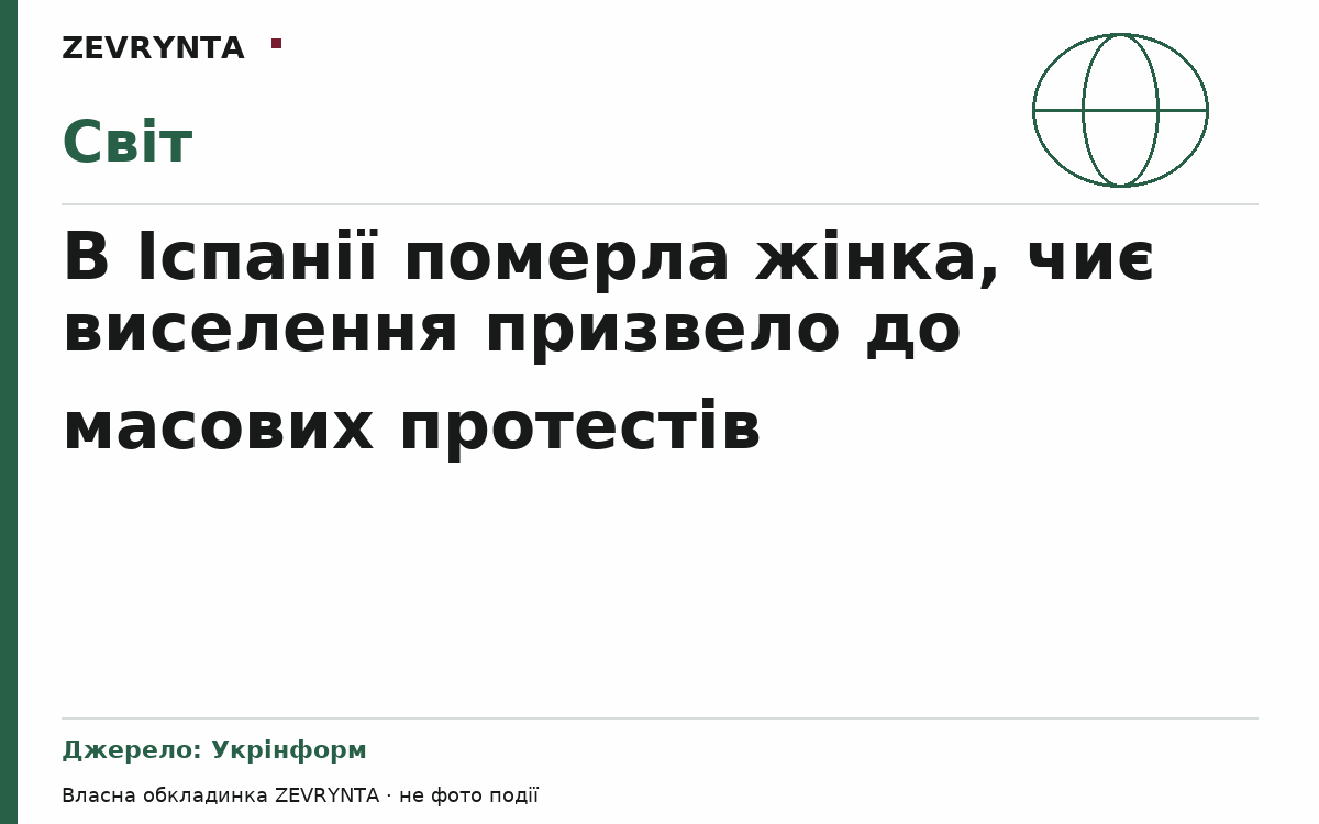 Графічна обкладинка ZEVRYNTA