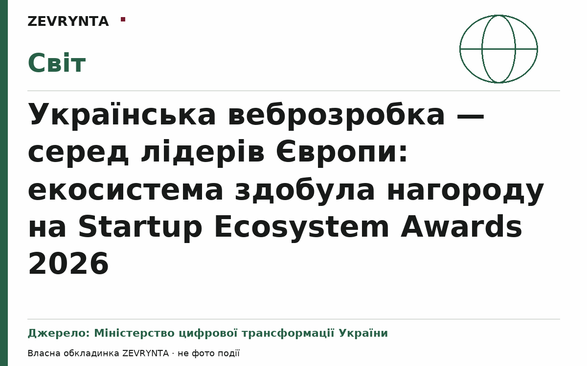 Графічна обкладинка ZEVRYNTA