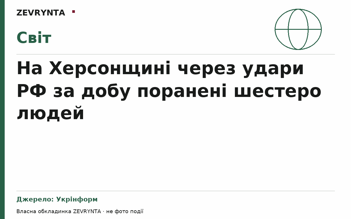 Графічна обкладинка ZEVRYNTA