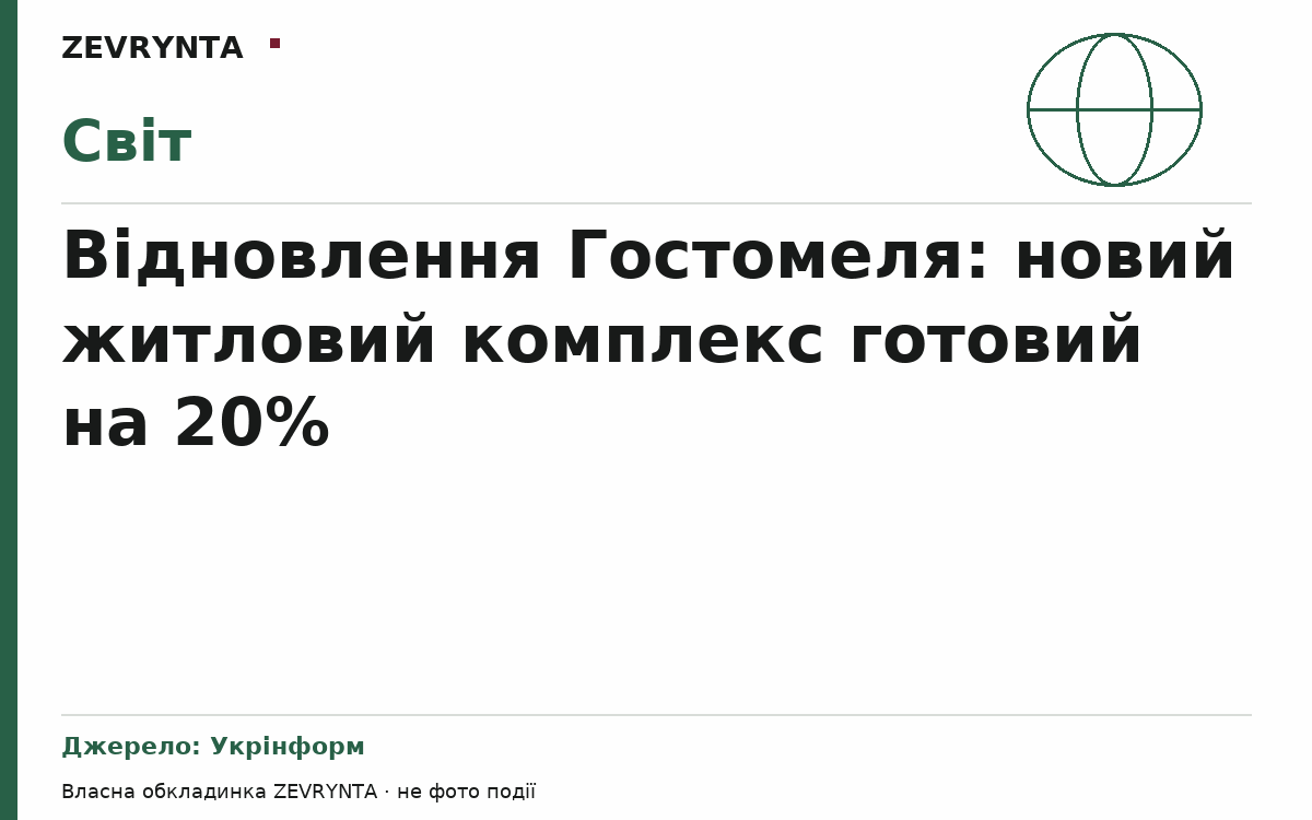 Графічна обкладинка ZEVRYNTA