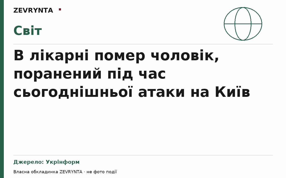 Графічна обкладинка ZEVRYNTA