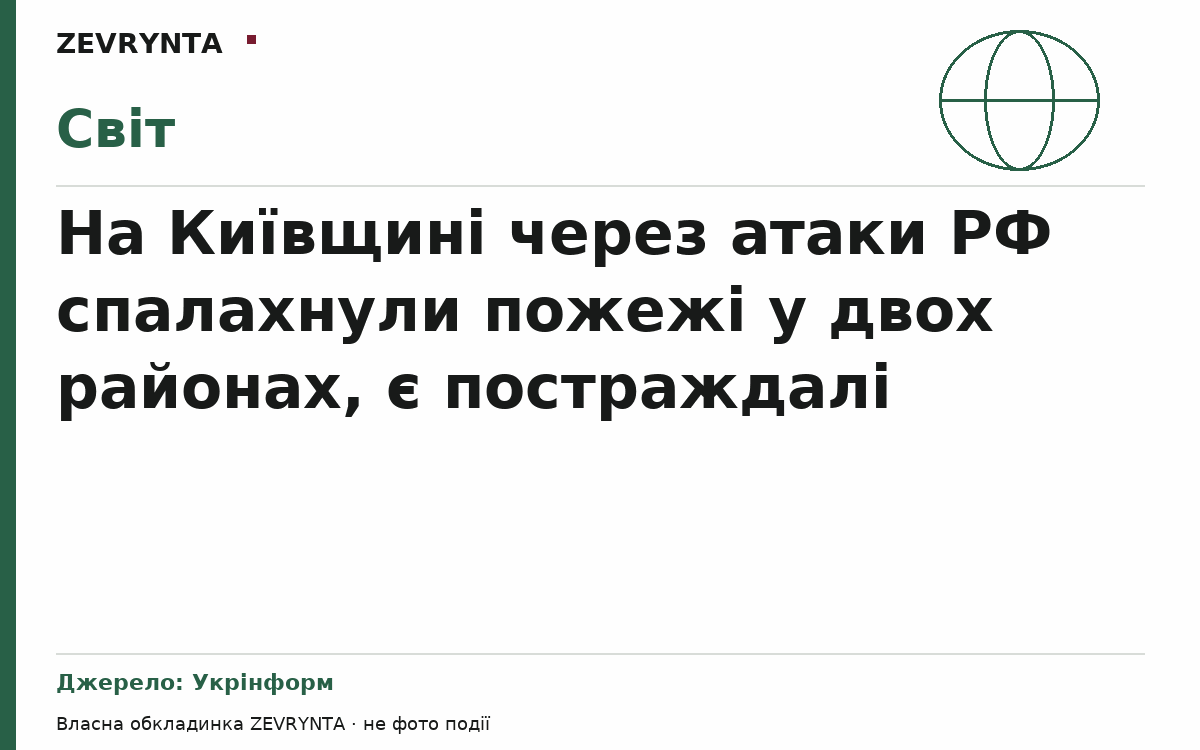 Графічна обкладинка ZEVRYNTA