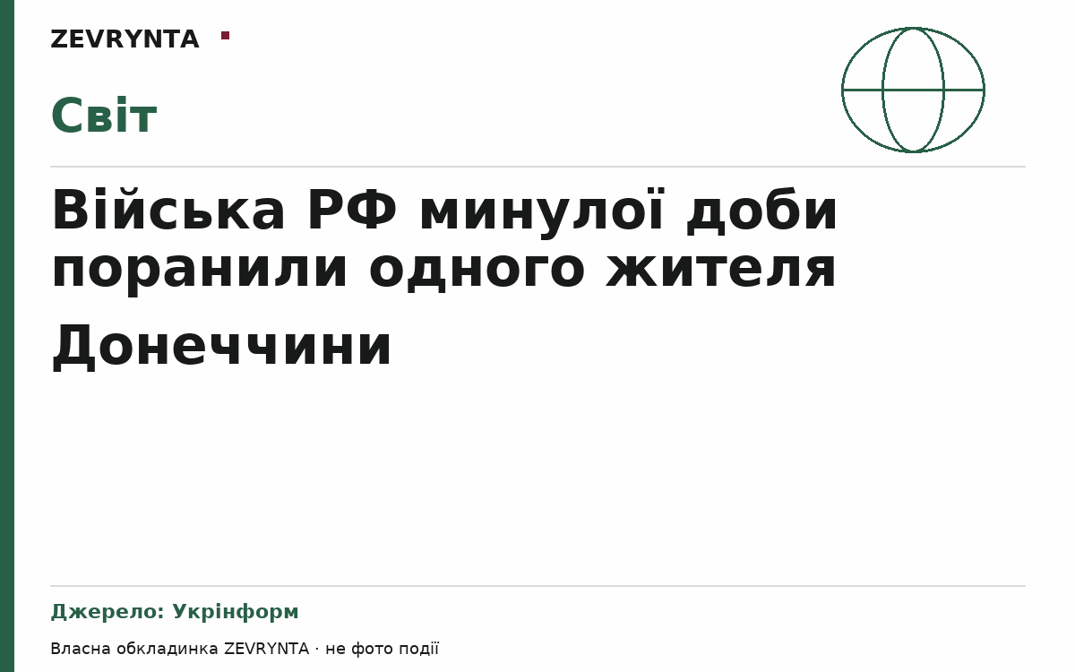 Графічна обкладинка ZEVRYNTA