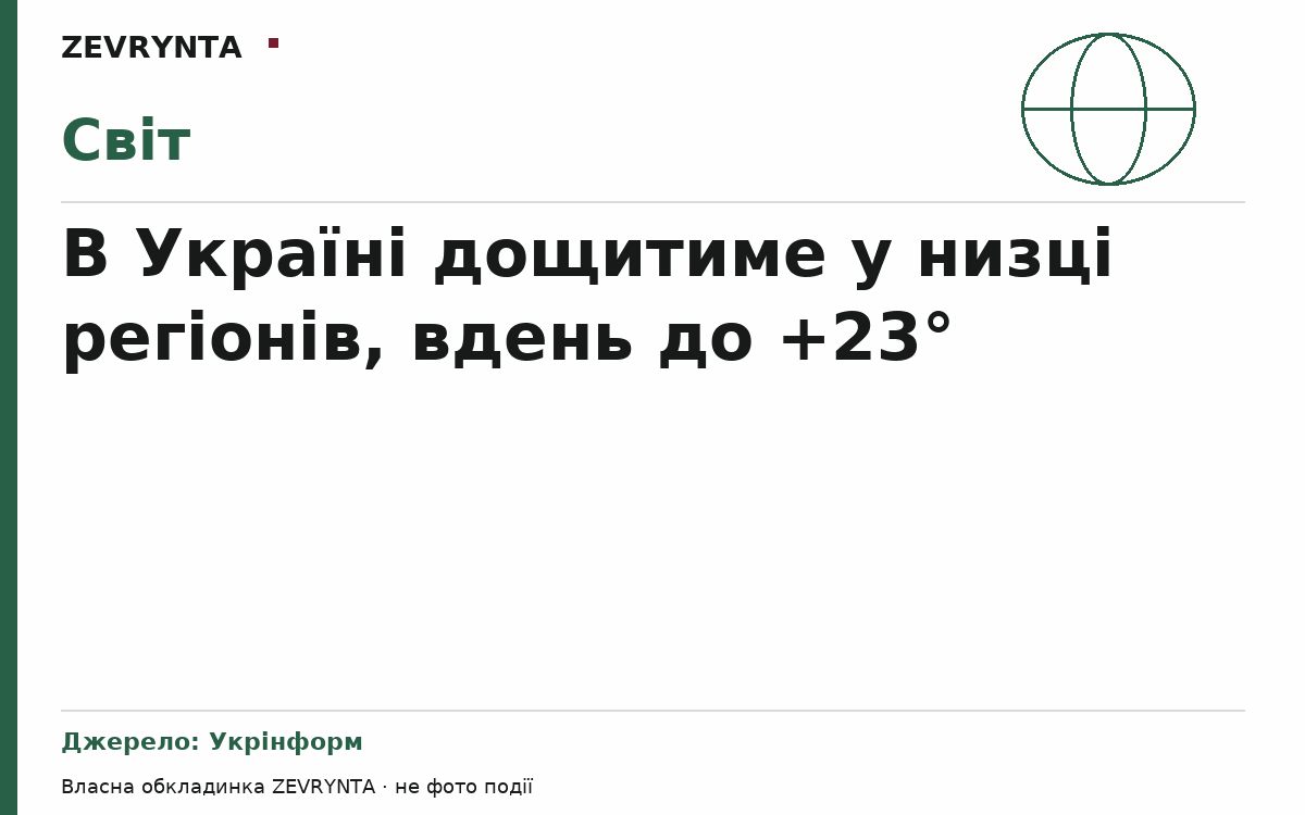 Графічна обкладинка ZEVRYNTA