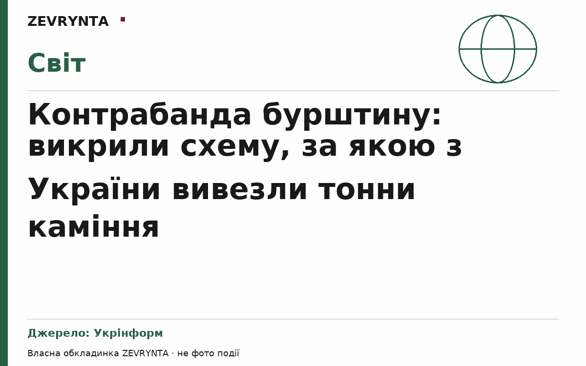 Графічна обкладинка ZEVRYNTA