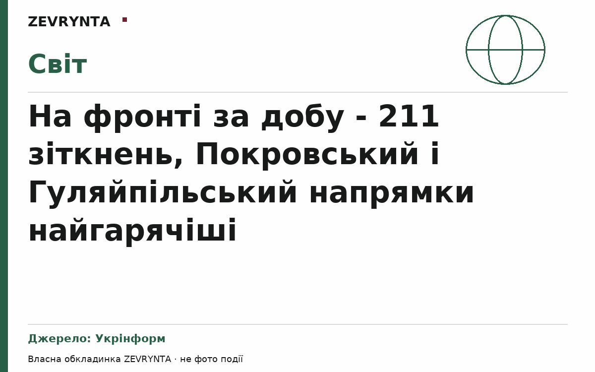 Графічна обкладинка ZEVRYNTA
