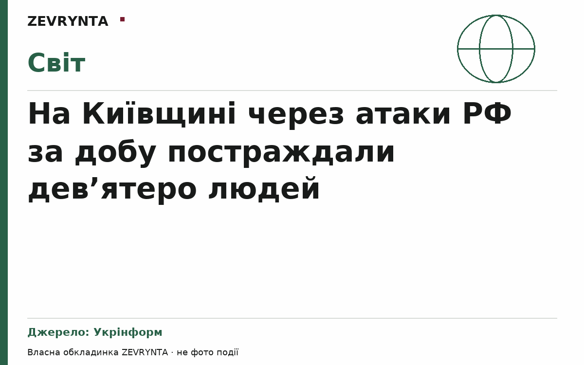 Графічна обкладинка ZEVRYNTA