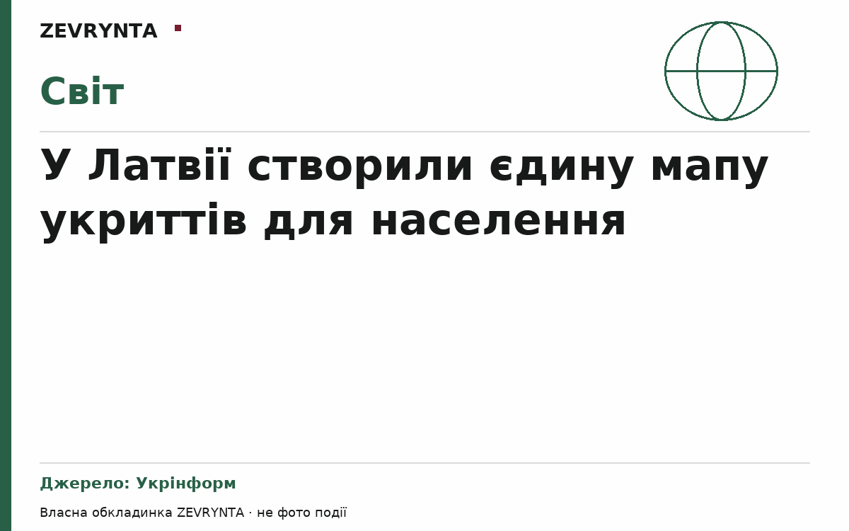 Графічна обкладинка ZEVRYNTA