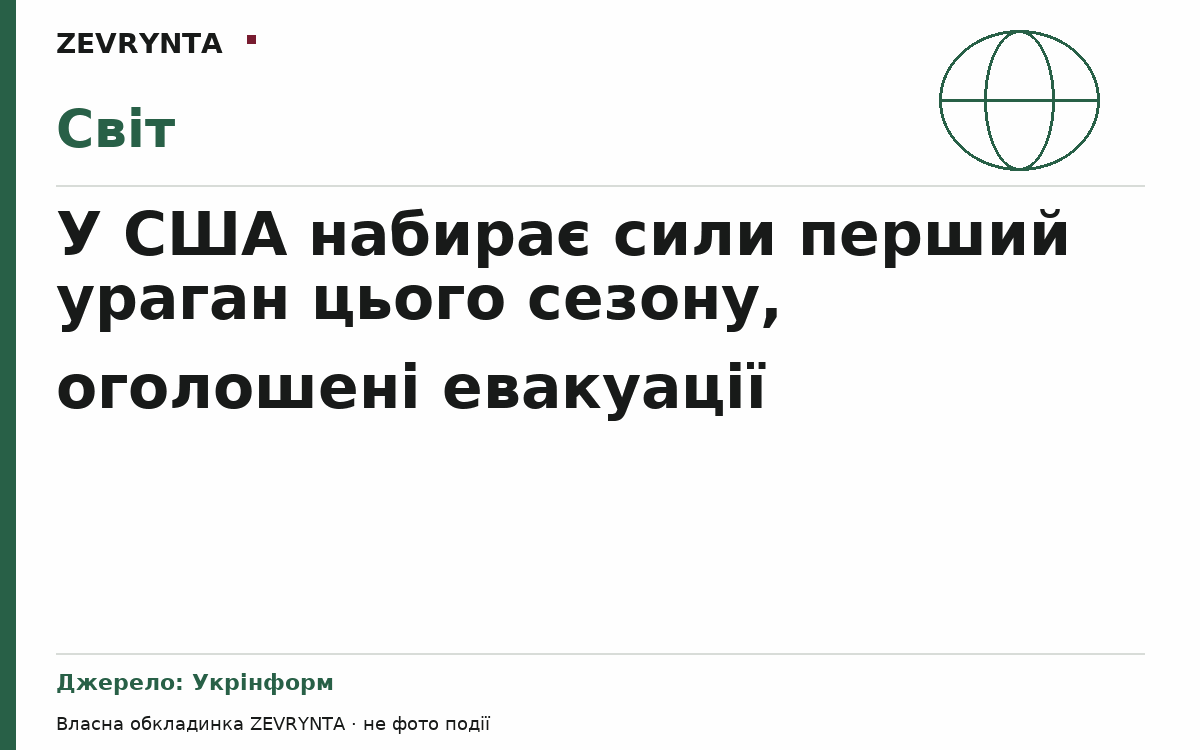Графічна обкладинка ZEVRYNTA