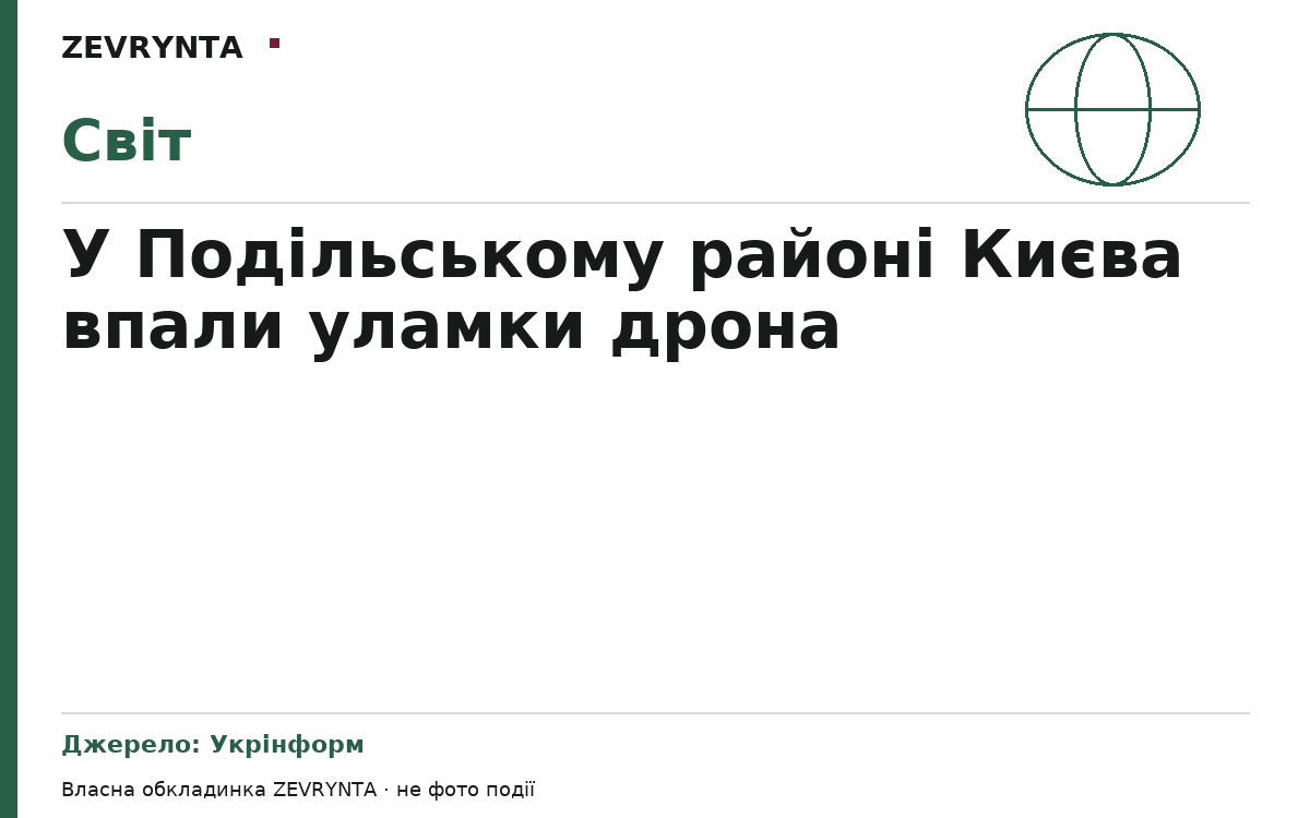 Графічна обкладинка ZEVRYNTA