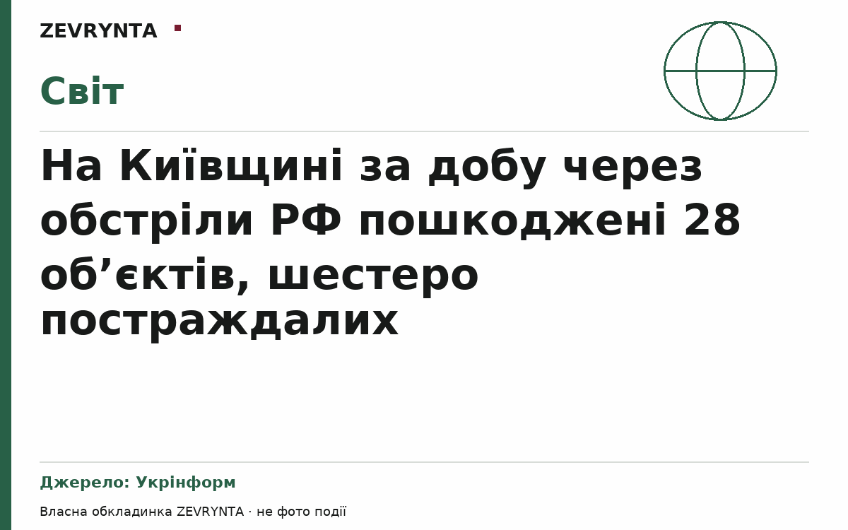 Графічна обкладинка ZEVRYNTA