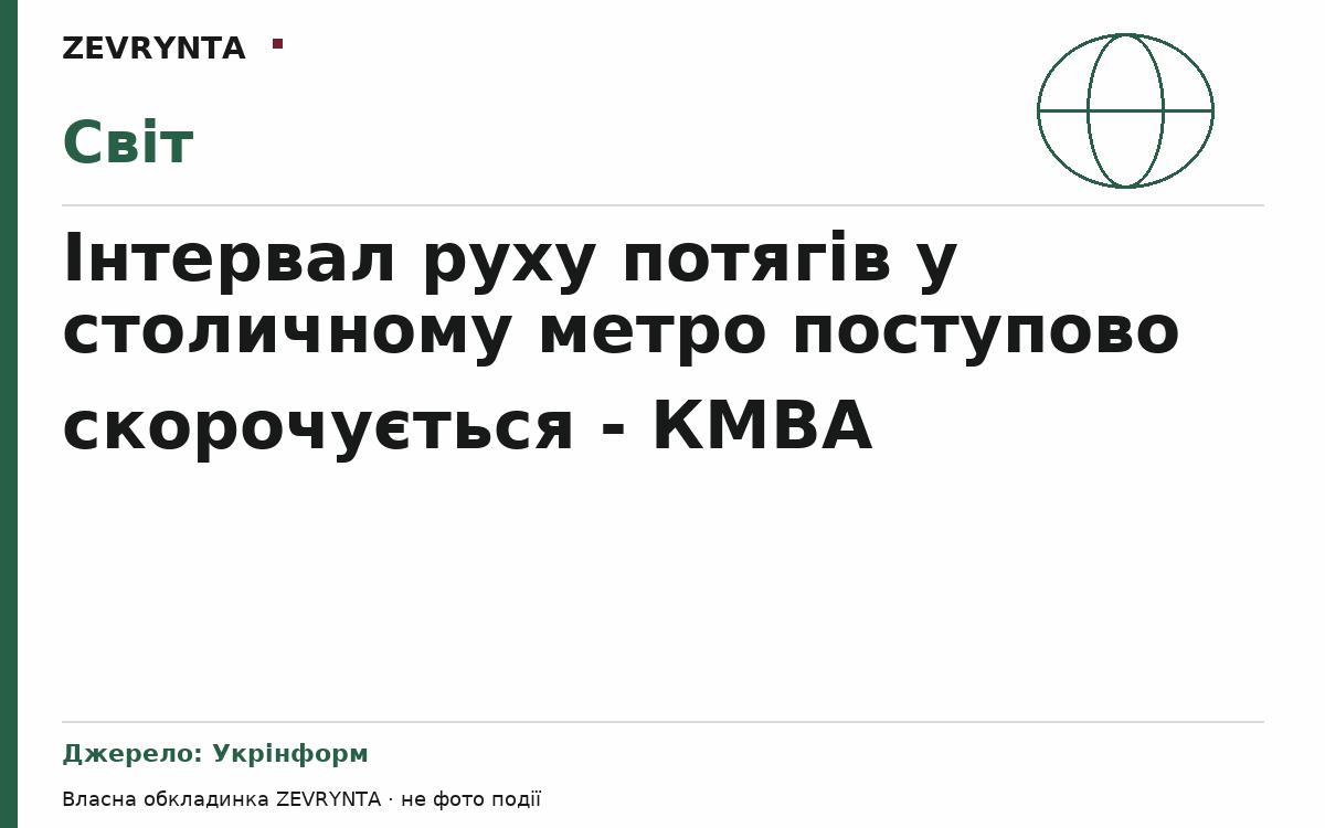 Графічна обкладинка ZEVRYNTA