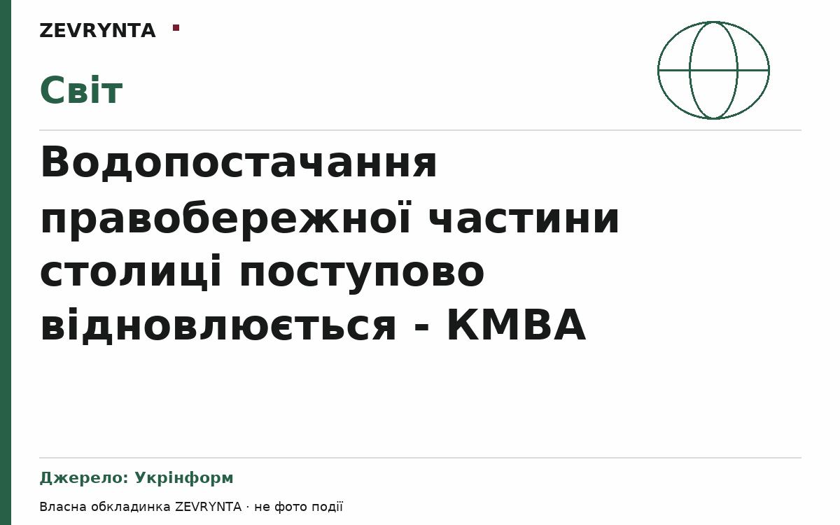 Графічна обкладинка ZEVRYNTA